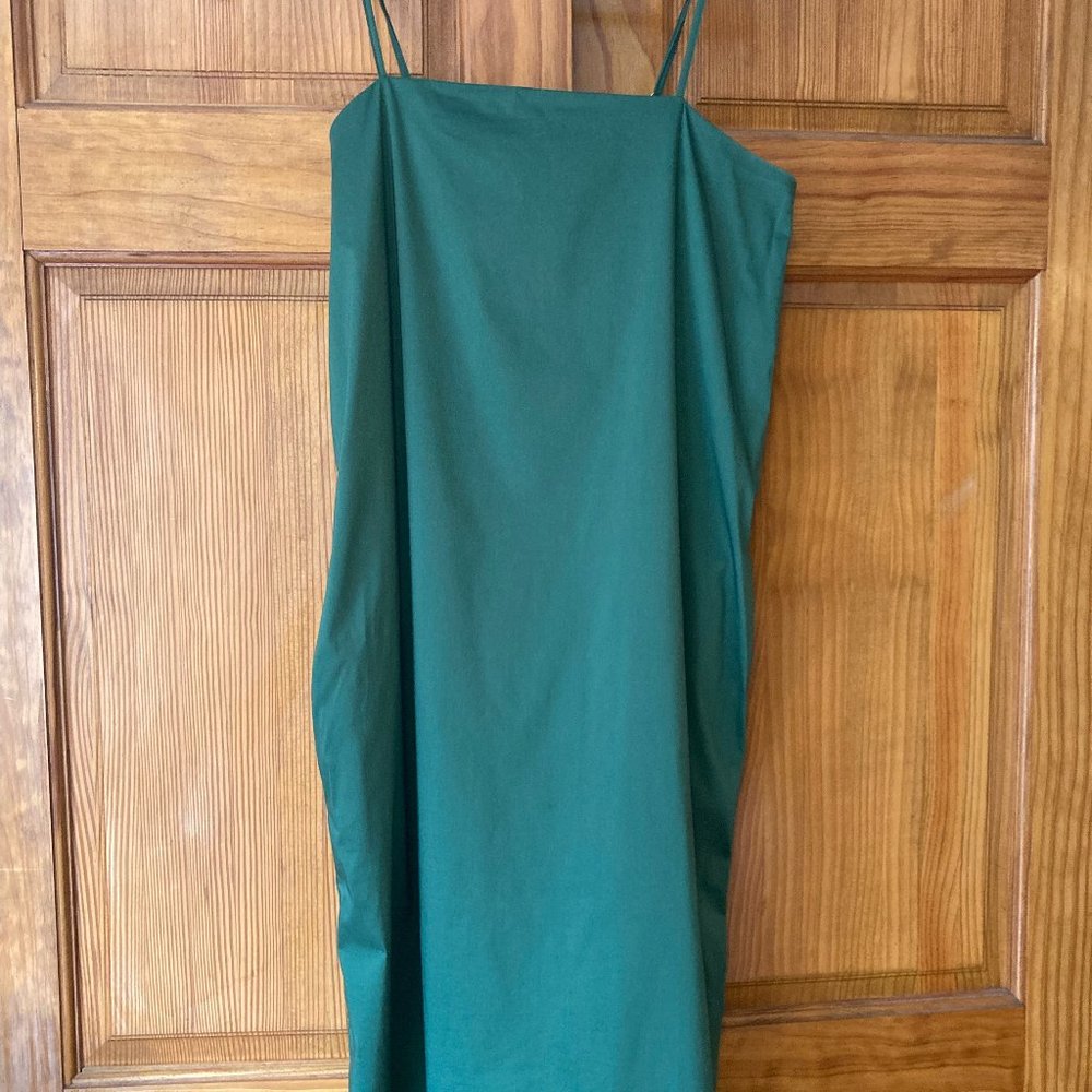 Green Slip Dress